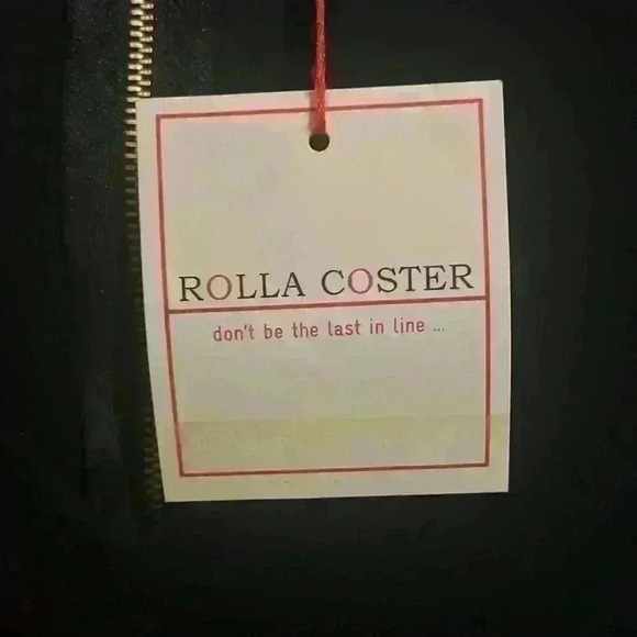 Rolla Coster Little Pencil Black Dress NWT Size Large with zip up back - Picture 8 of 9